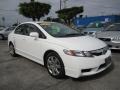 2009 Taffeta White Honda Civic LX Sedan  photo #7