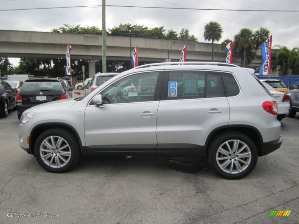 Reflex Silver Metallic 2010 Volkswagen Tiguan Wolfsburg Edition Exterior Photo #59606565