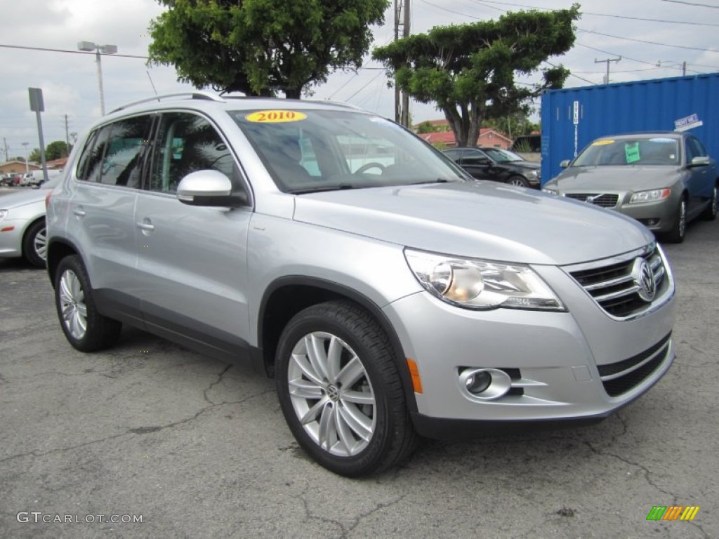 Reflex Silver Metallic 2010 Volkswagen Tiguan Wolfsburg Edition Exterior Photo #59606610