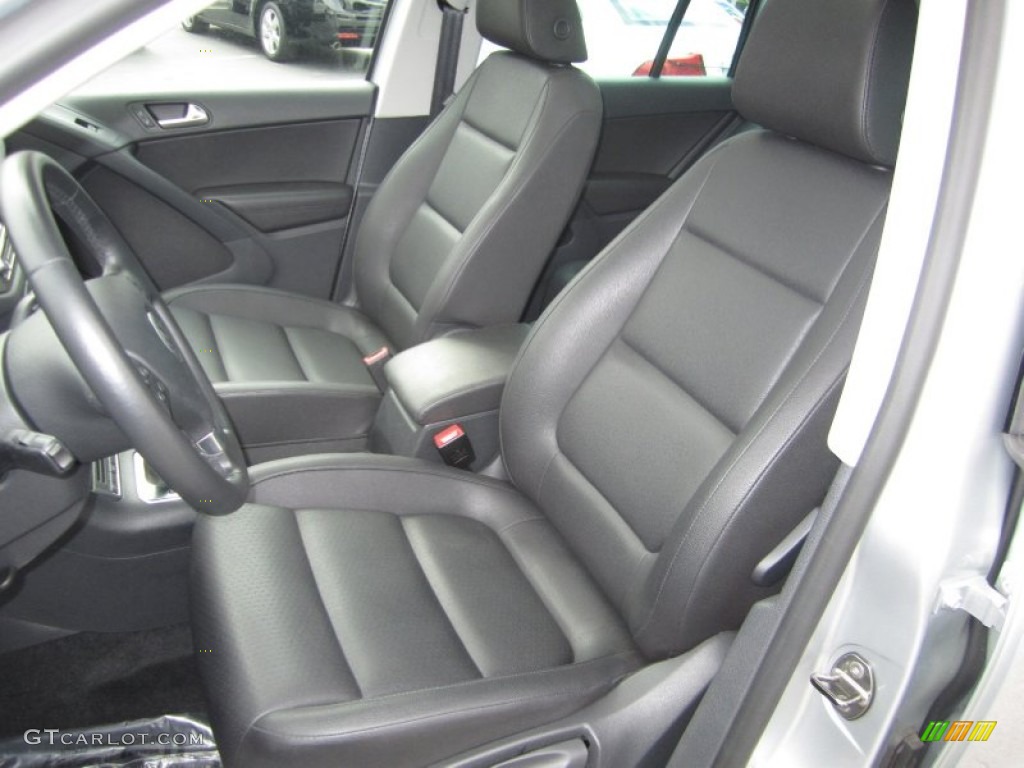 Charcoal Interior 2010 Volkswagen Tiguan Wolfsburg Edition Photo #59606628