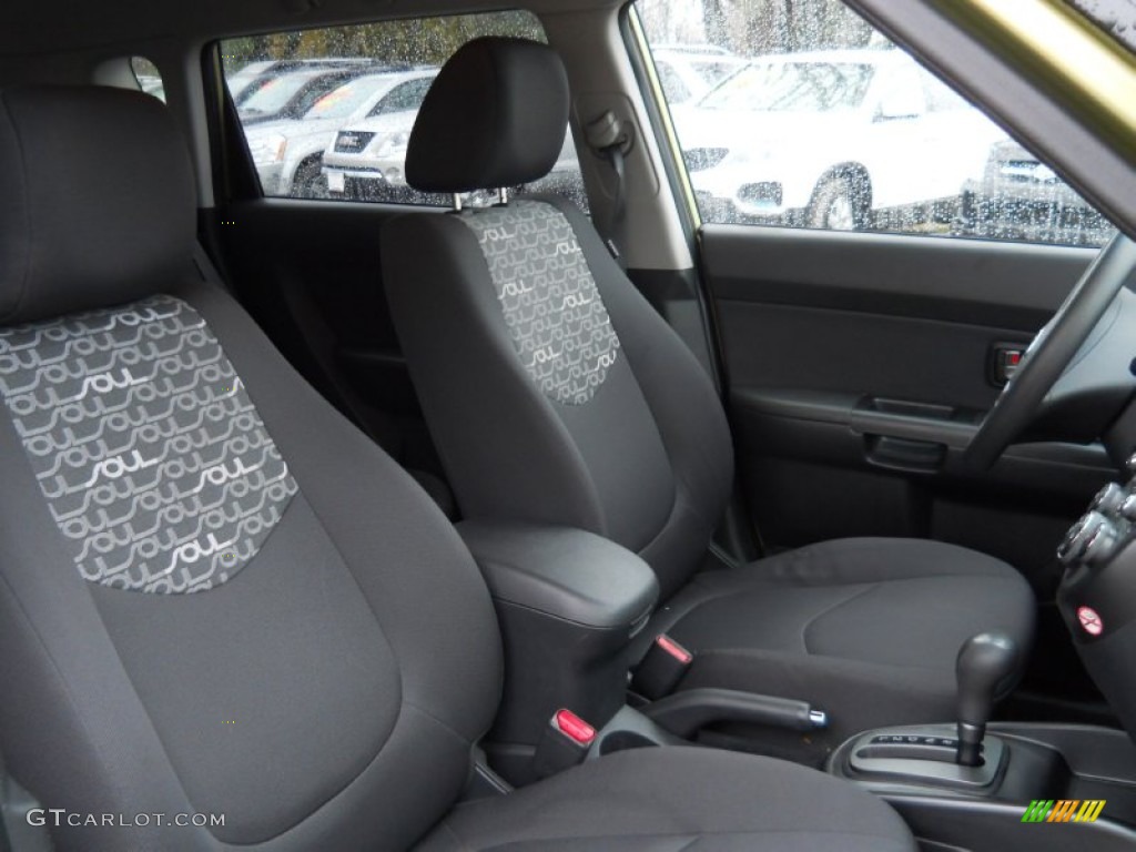 Black Soul Logo Cloth Interior 2010 Kia Soul + Photo #59607174