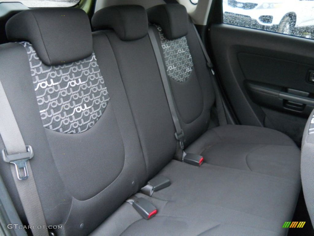 Black Soul Logo Cloth Interior 2010 Kia Soul + Photo #59607189