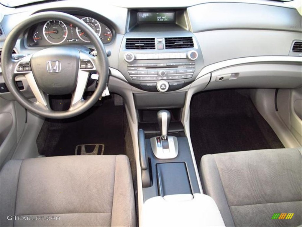 2010 Honda Accord EX Sedan Gray Dashboard Photo #59607360