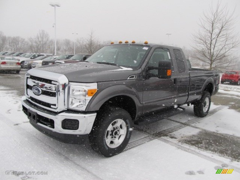 Sterling Grey Metallic 2012 Ford F350 Super Duty XLT SuperCab 4x4 Exterior Photo #59608152