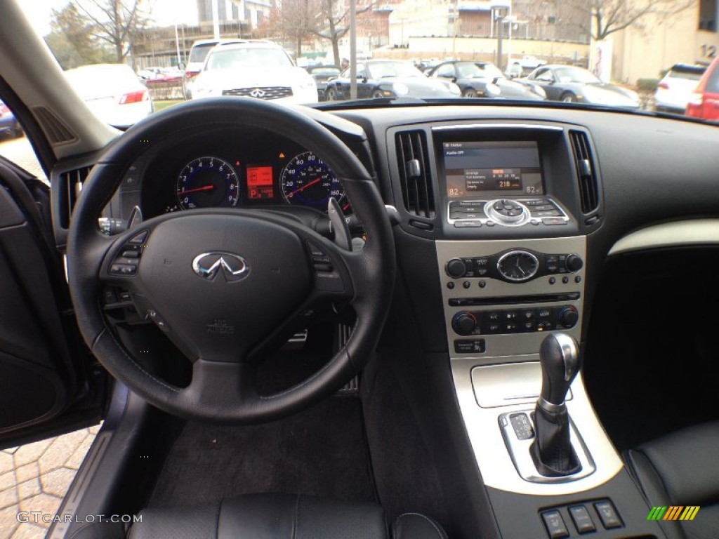 2008 Infiniti G 35 x S Sedan Graphite Dashboard Photo #59608389