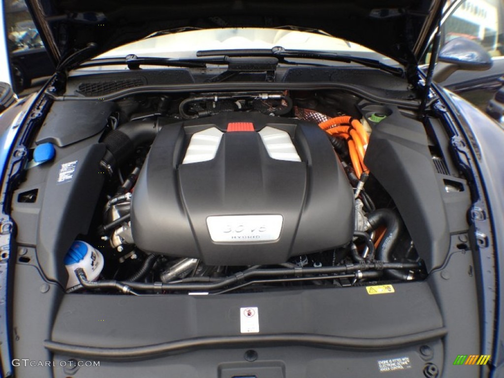2012 Porsche Cayenne S Hybrid 3.0 Liter DFI Supercharged DOHC 24-Valve VVT V6 Gasoline/Electric Hybrid Engine Photo #59608770