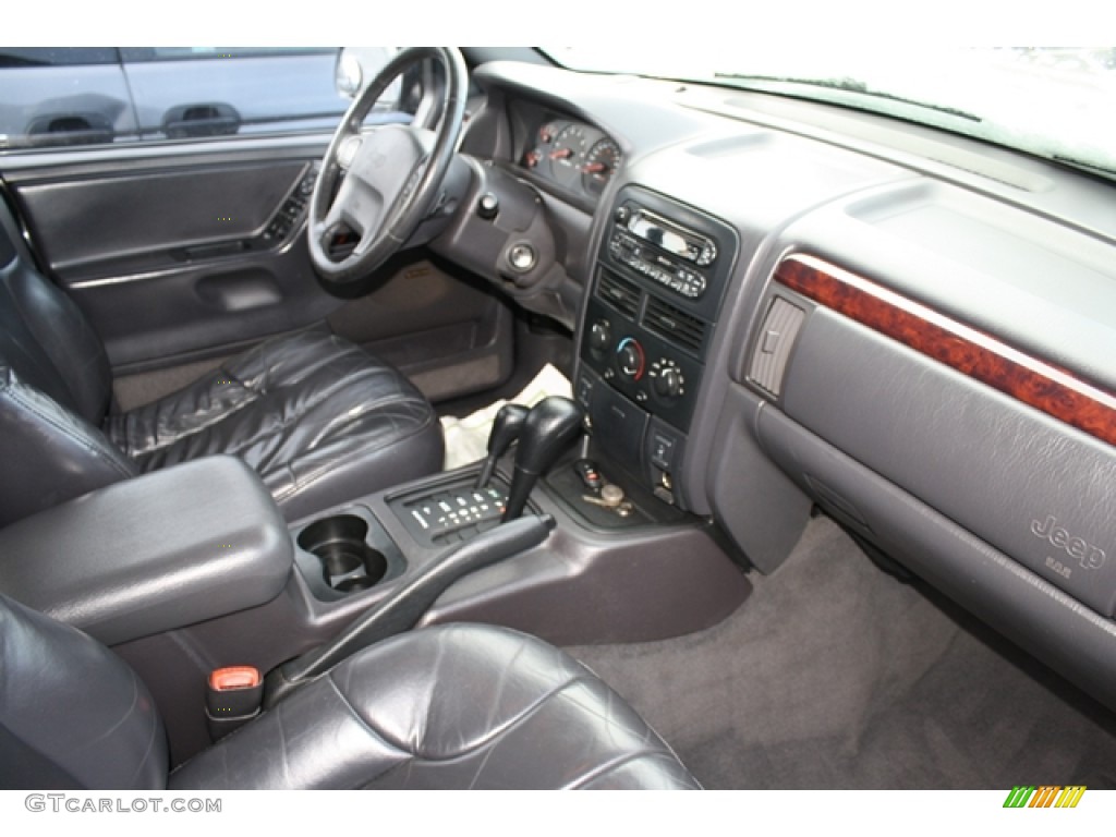 2000 Grand Cherokee Laredo 4x4 - Black / Agate photo #10