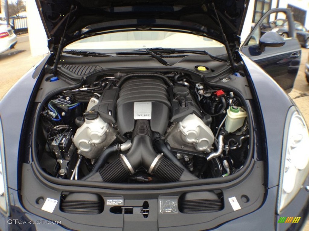 2012 Porsche Panamera 4 3.6 Liter DOHC 24-Valve VarioCam Plus V6 Engine Photo #59609096