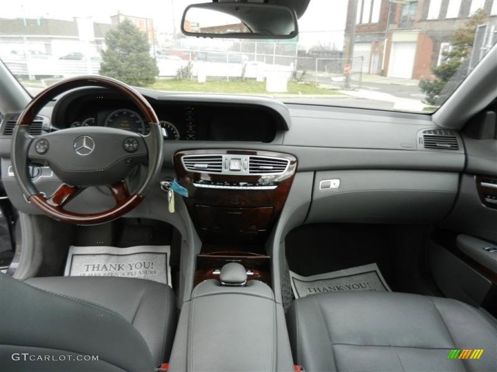 2008 Mercedes-Benz CL 550 Grey/Dark Grey Dashboard Photo #59609148