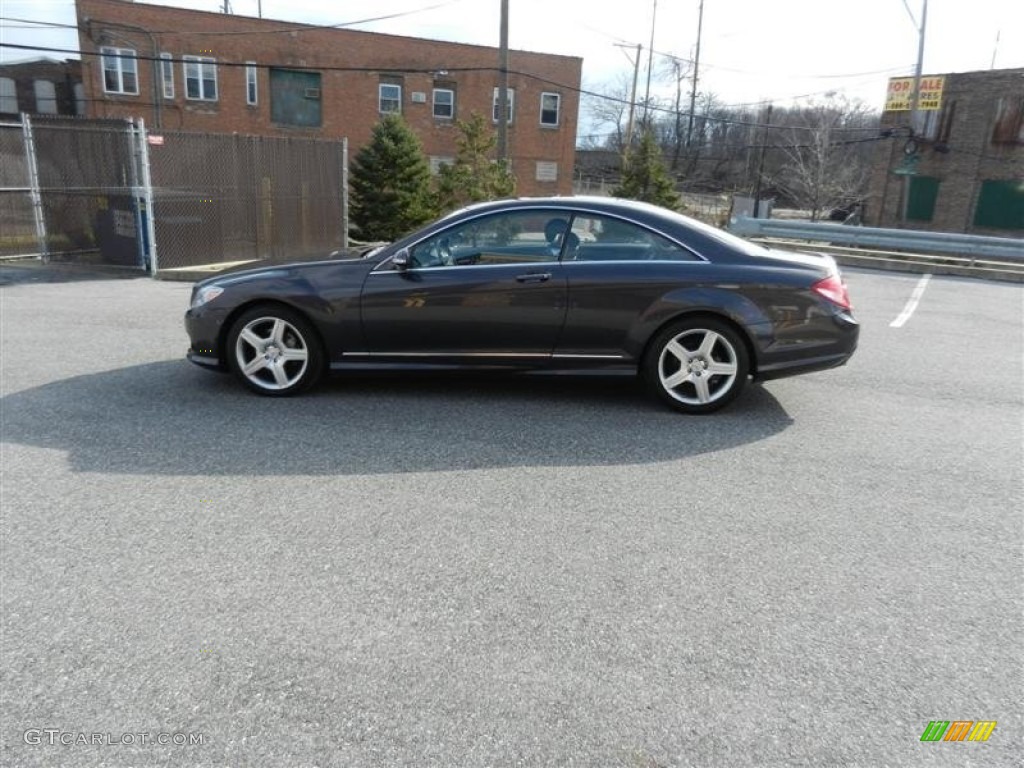 2008 CL 550 - Titanium Grey Metallic / Grey/Dark Grey photo #14