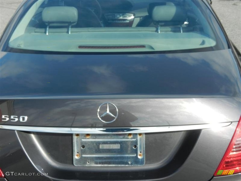 2008 CL 550 - Titanium Grey Metallic / Grey/Dark Grey photo #30