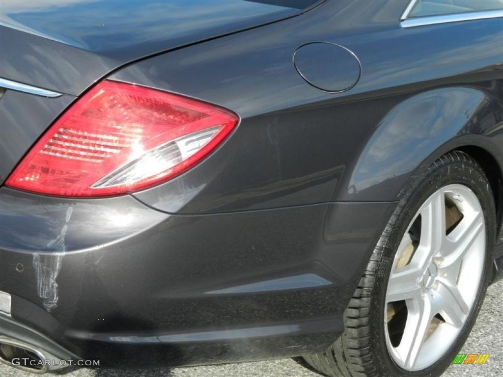 2008 CL 550 - Titanium Grey Metallic / Grey/Dark Grey photo #31