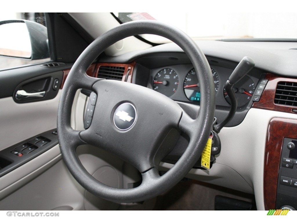 2008 Chevrolet Impala LS Gray Steering Wheel Photo #59610291
