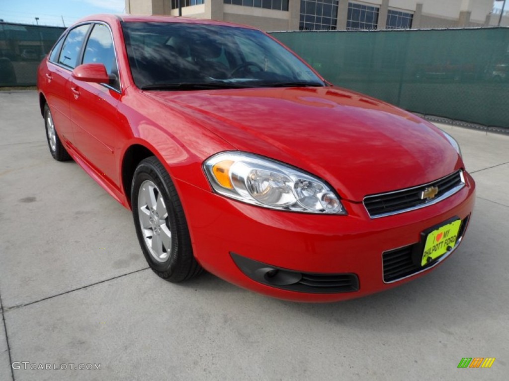 2011 Impala LT - Victory Red / Gray photo #1