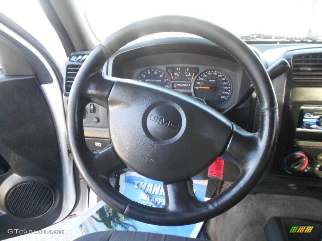 2005 GMC Canyon SLE Crew Cab Steering Wheel Photos