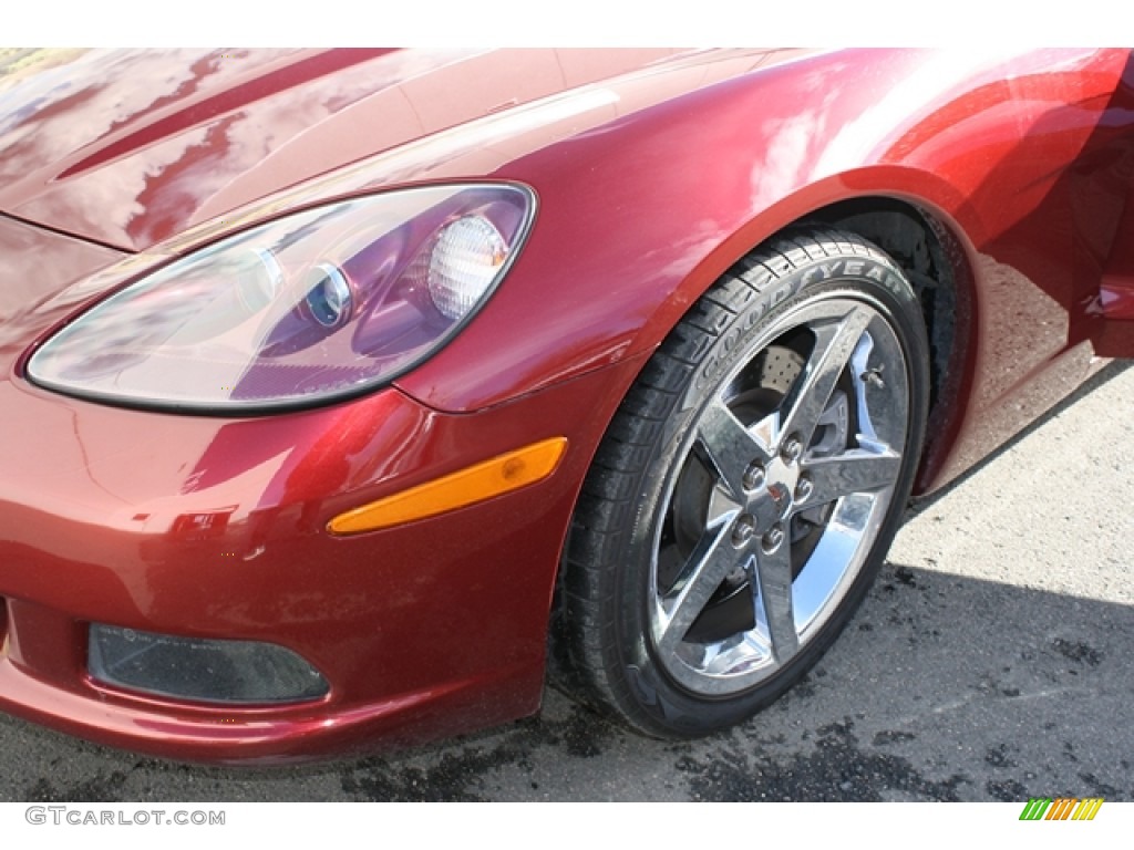 2007 Corvette Convertible - Monterey Red Metallic / Cashmere photo #18