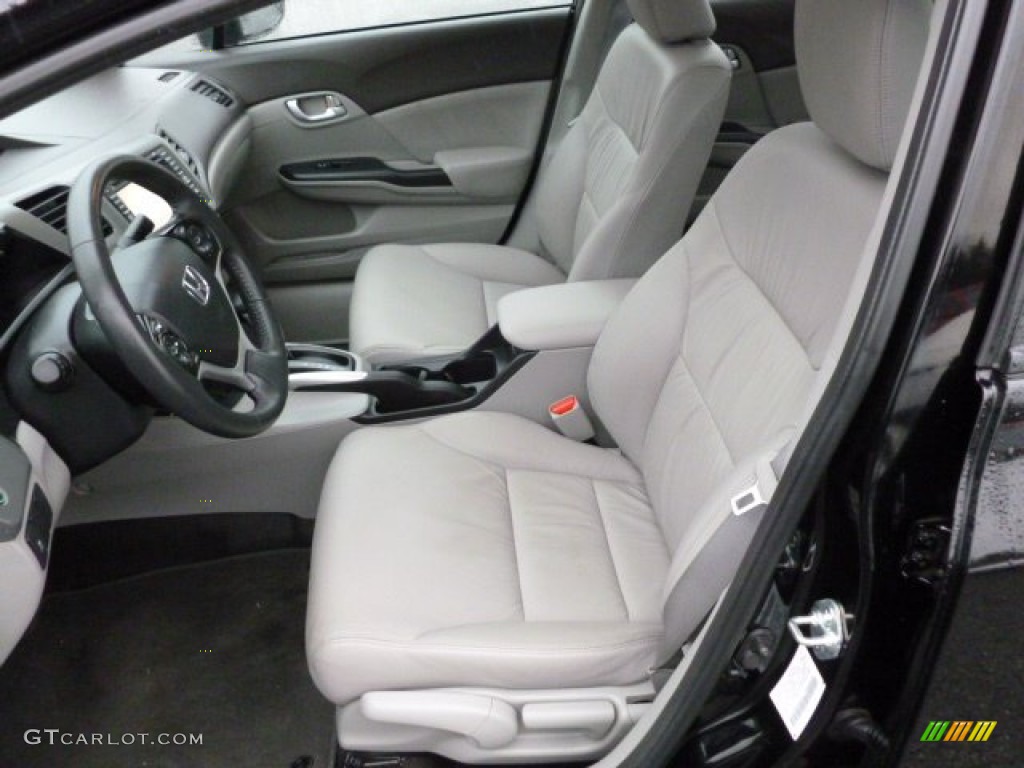 Gray Interior 2012 Honda Civic EX-L Sedan Photo #59611651