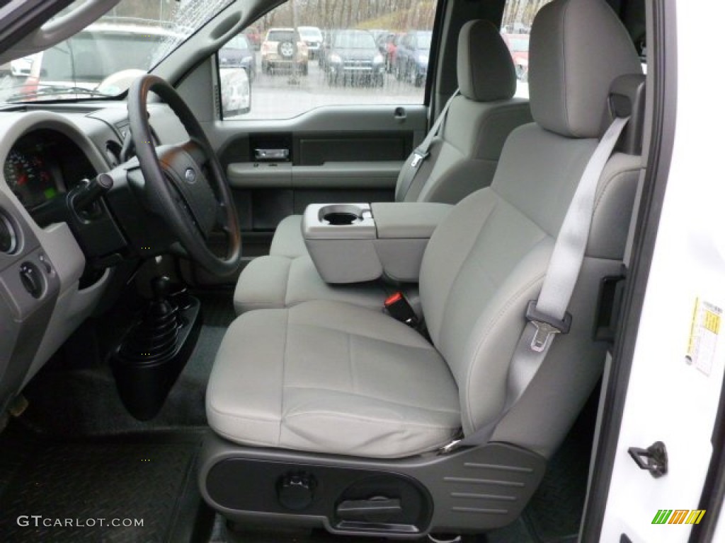 Medium/Dark Flint Interior 2008 Ford F150 STX SuperCab 4x4 Photo #59611779