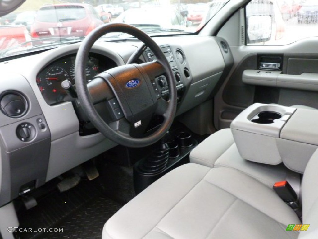 Medium/Dark Flint Interior 2008 Ford F150 STX SuperCab 4x4 Photo #59611789