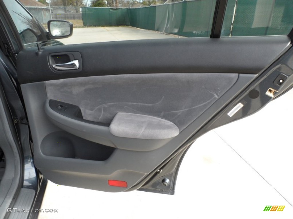 2004 Honda Accord LX Sedan Gray Door Panel Photo #59612217