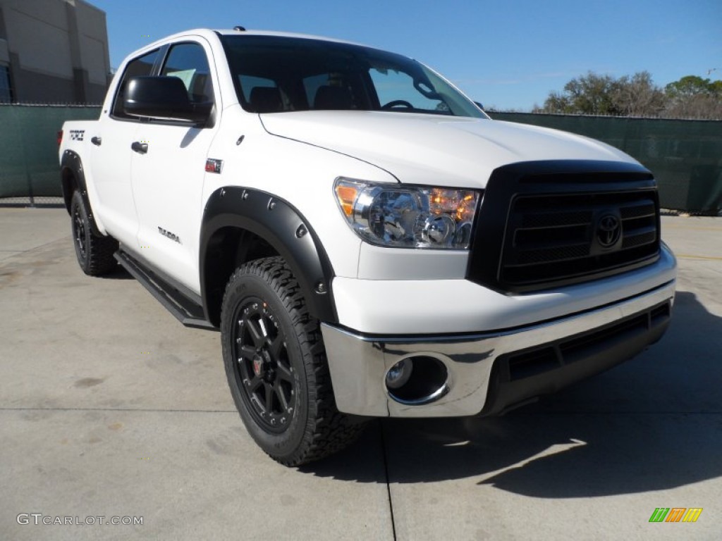 2012 Tundra T-Force 2.0 Limited Edition CrewMax 4x4 - Super White / Graphite photo #1