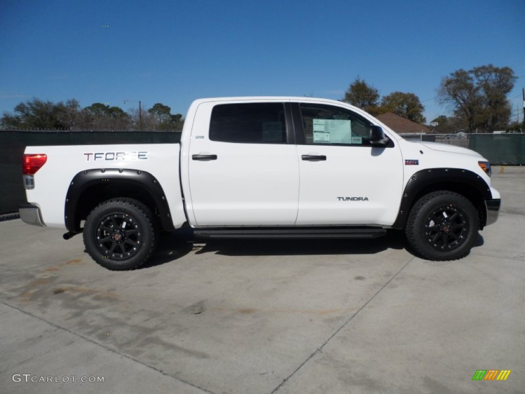 Super White 2012 Toyota Tundra T-Force 2.0 Limited Edition CrewMax 4x4 Exterior Photo #59612391