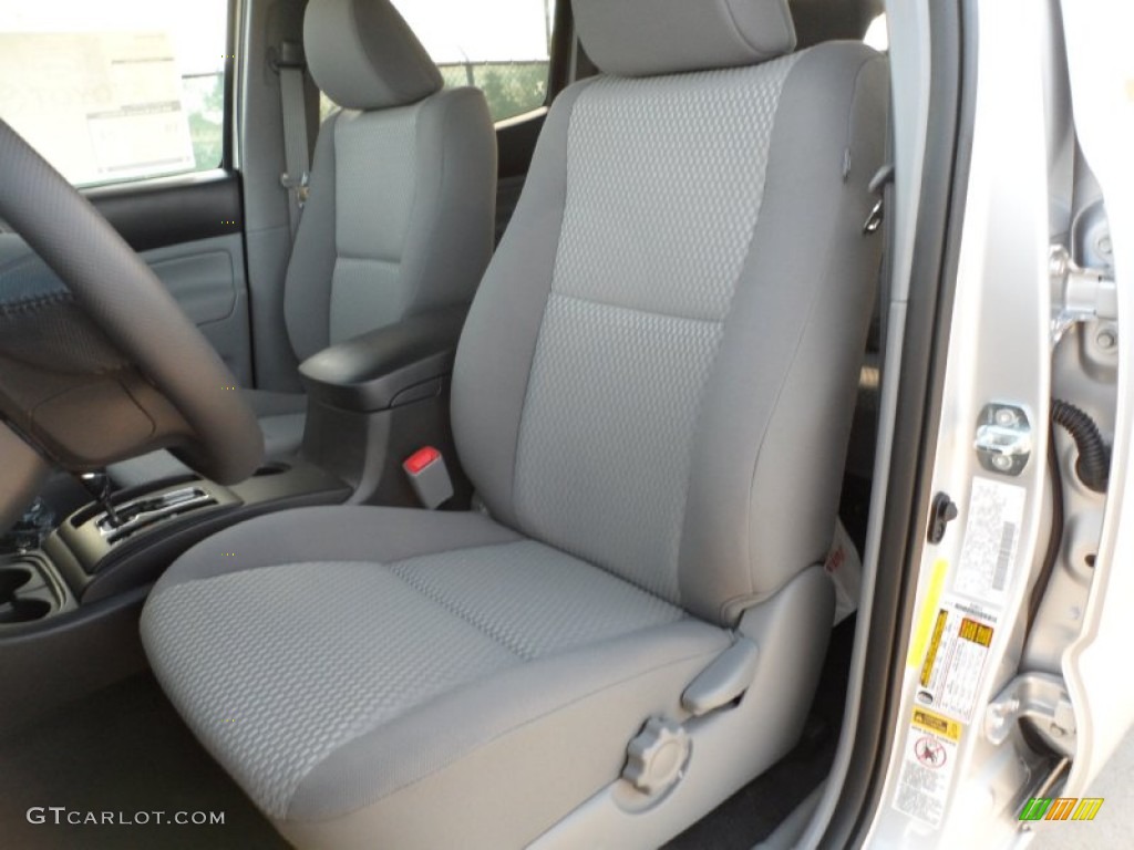 Graphite Interior 2012 Toyota Tacoma Prerunner Double Cab Photo #59612859
