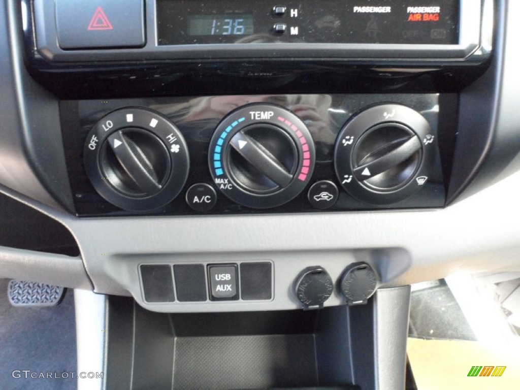 2012 Toyota Tacoma Prerunner Double Cab Controls Photo #59612898