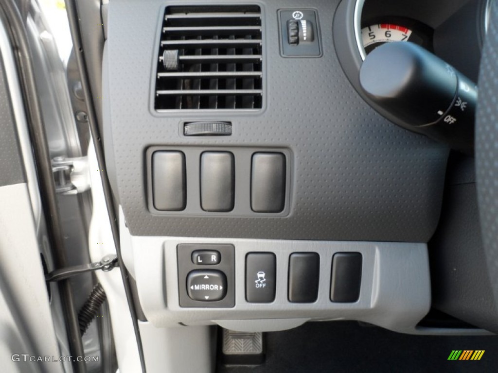 2012 Toyota Tacoma Prerunner Double Cab Controls Photo #59612925