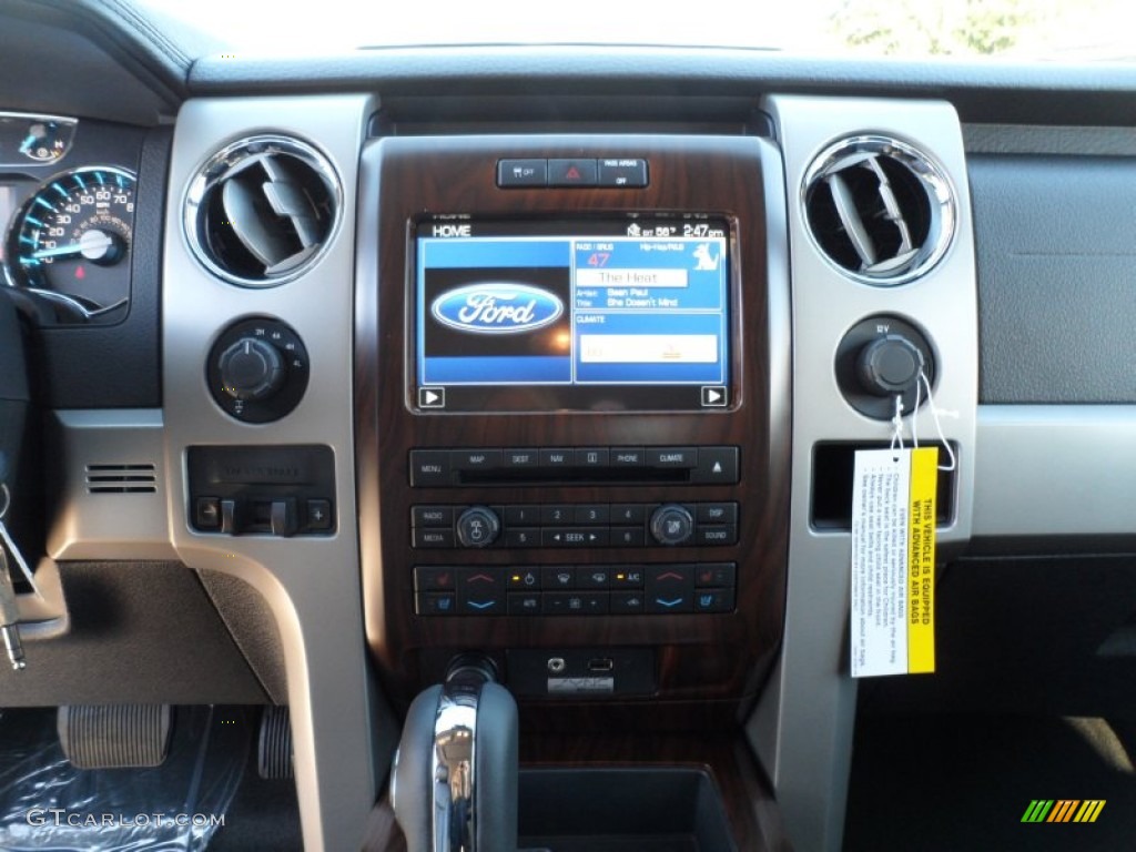 2012 Ford F150 Lariat SuperCrew 4x4 Controls Photo #59613180