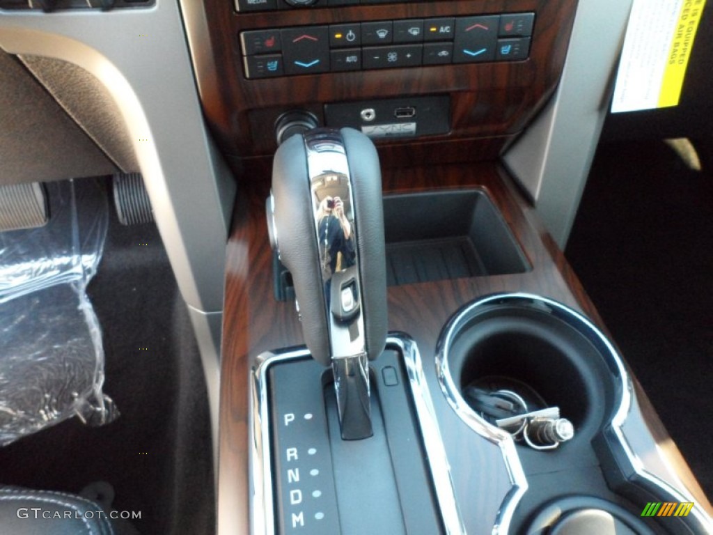 2012 Ford F150 Lariat SuperCrew 4x4 6 Speed Automatic Transmission Photo #59613231