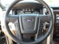 Black 2012 Ford F150 Lariat SuperCrew 4x4 Steering Wheel
