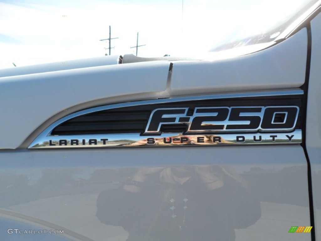 2012 Ford F250 Super Duty Lariat Crew Cab 4x4 Marks and Logos Photo #59613381