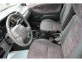  2001 Tracker Soft Top 4WD Medium Gray Interior