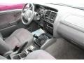 Medium Gray 2001 Chevrolet Tracker Soft Top 4WD Dashboard