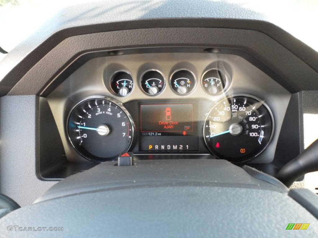 2012 Ford F250 Super Duty Lariat Crew Cab 4x4 Gauges Photo #59613587