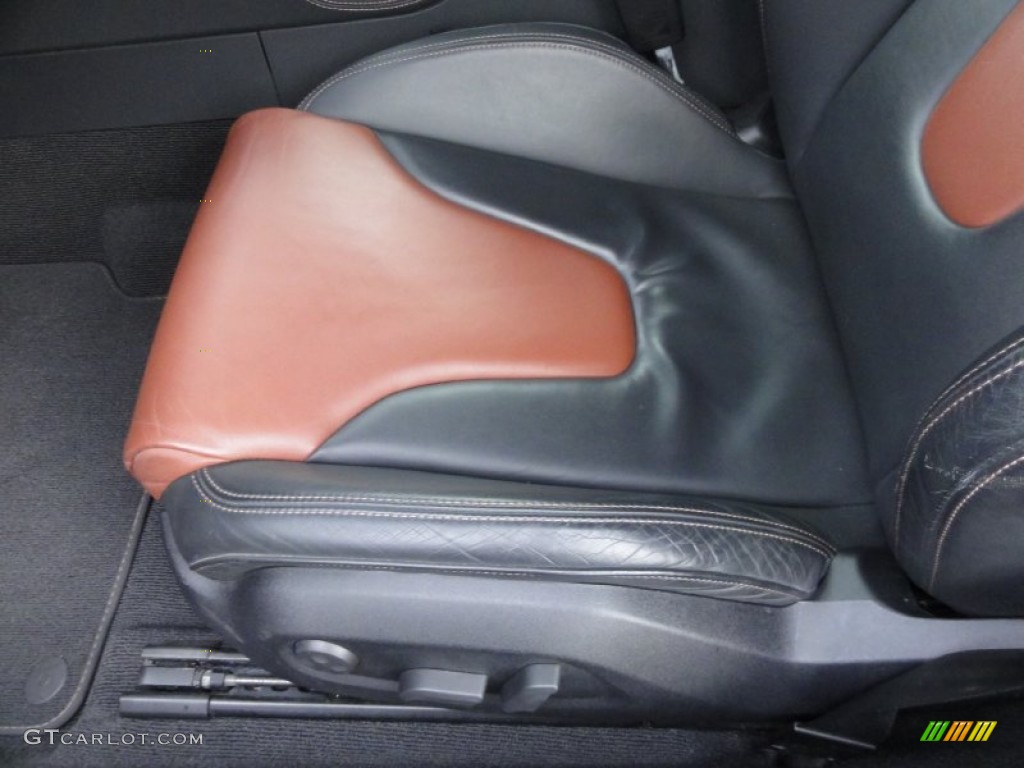Saddle Brown Interior 2008 Audi TT 3.2 quattro Coupe Photo #59614071
