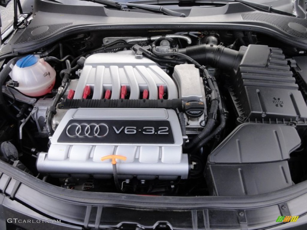 2008 Audi TT 3.2 quattro Coupe 3.2 Liter DOHC 24-Valve VVT V6 Engine Photo #59614161