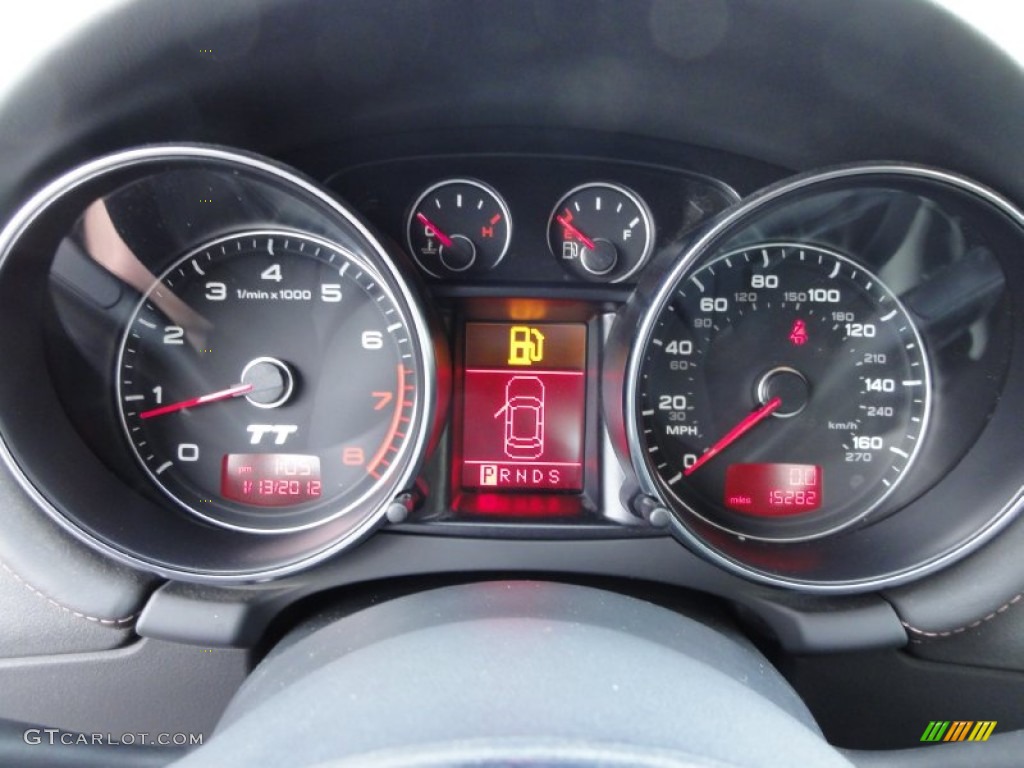 2008 Audi TT 3.2 quattro Coupe Gauges Photo #59614206