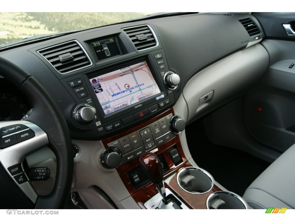 2012 Toyota Highlander Limited 4WD Ash Dashboard Photo #59614719