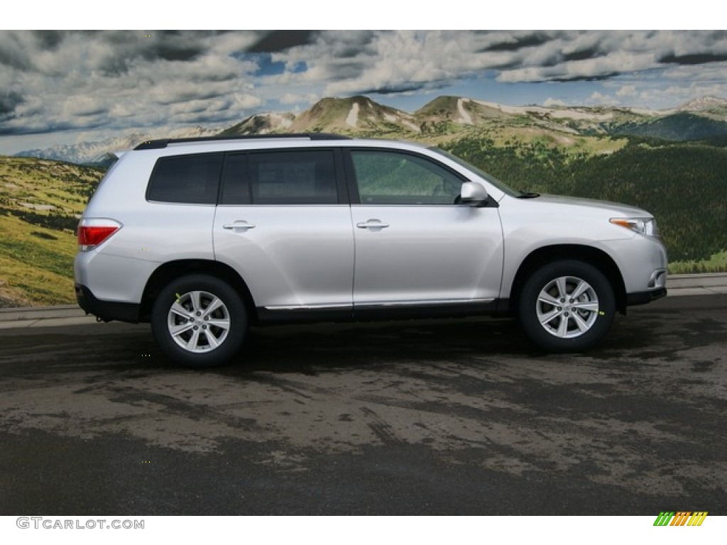 Classic Silver Metallic 2012 Toyota Highlander SE 4WD Exterior Photo #59614841