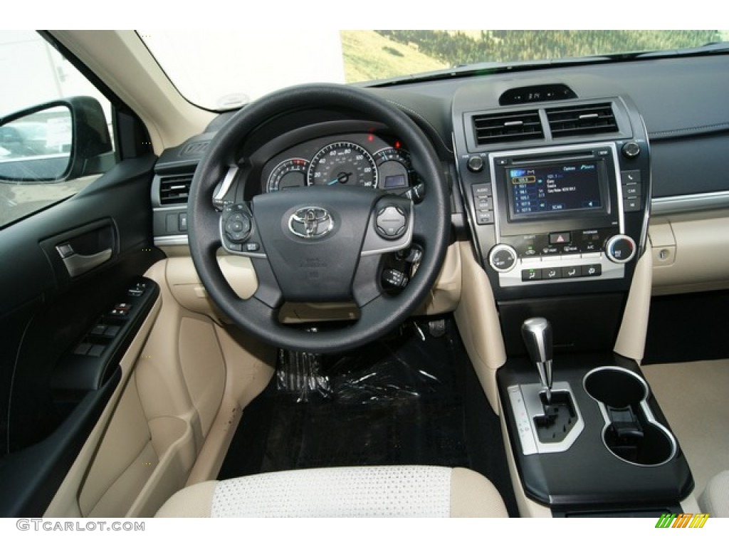2012 Camry LE - Cosmic Gray Mica / Ivory photo #10