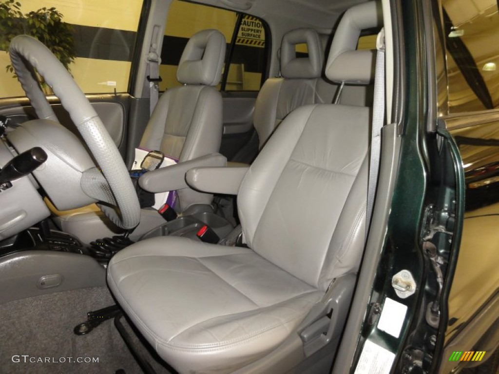 Medium Gray Interior 2003 Chevrolet Tracker ZR2 4WD Hard Top Photo #59615421
