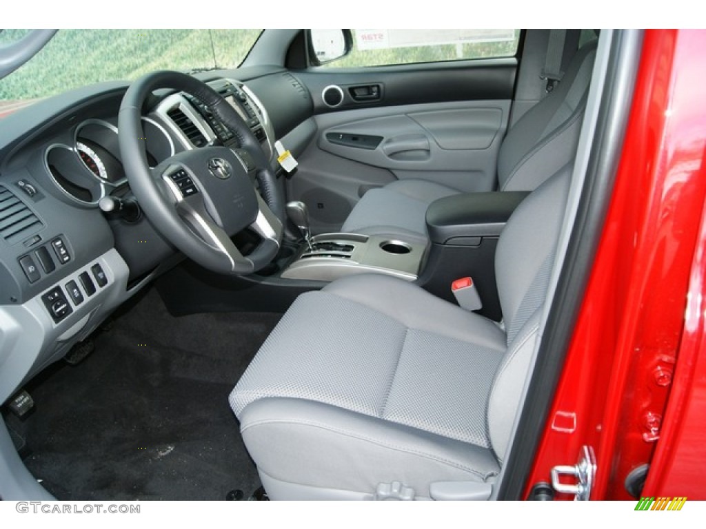Graphite Interior 2012 Toyota Tacoma V6 TRD Sport Double Cab 4x4 Photo #59615691