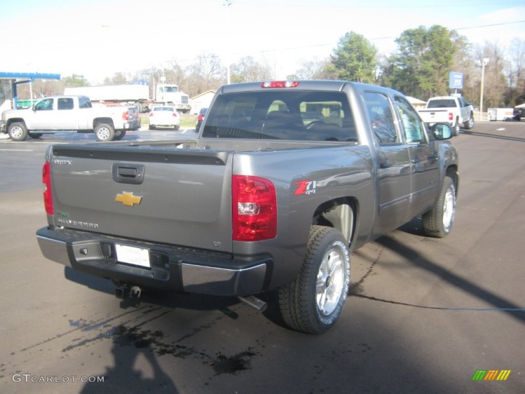 2012 Silverado 1500 LT Crew Cab 4x4 - Graystone Metallic / Ebony photo #5