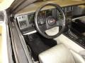 Medium Gray 1986 Chevrolet Corvette Coupe Dashboard