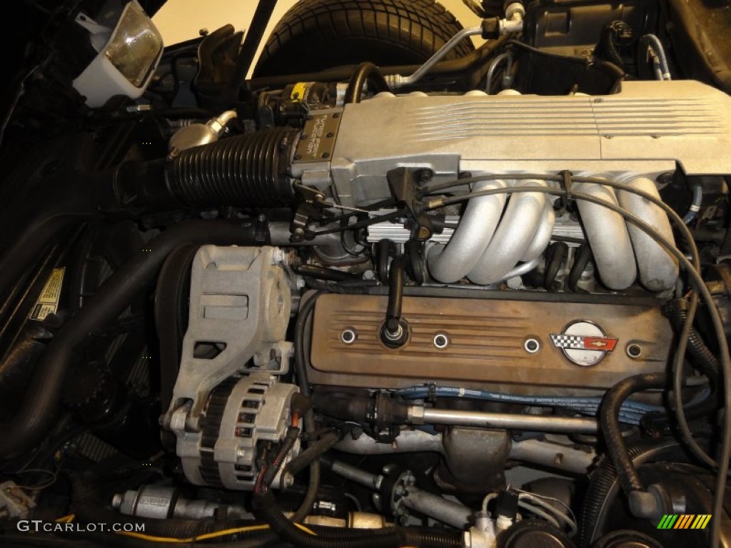 1986 Chevrolet Corvette Coupe 5.7 Liter TPI OHV 16-Valve V8 Engine Photo #59616102