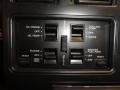 1986 Chevrolet Corvette Medium Gray Interior Controls Photo