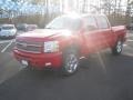 2012 Victory Red Chevrolet Silverado 1500 LT Crew Cab 4x4  photo #2