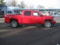 2012 Victory Red Chevrolet Silverado 1500 LT Crew Cab 4x4  photo #7